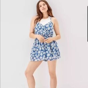 NWT- American Eagle Short & Sweet Daisy Romper